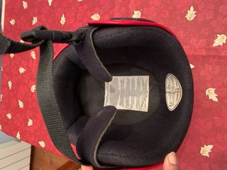 Casco Sci Bambino Rosso Taglia XS 54