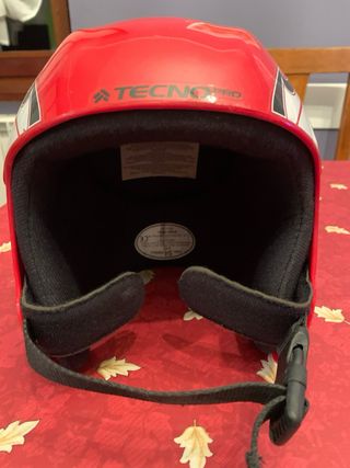 Casco Sci Bambino Rosso Taglia XS 54