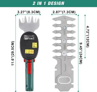 Tijera cortacésped y cortasetos 2 en 1 POSENPRO 7.