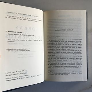 Hesíodo: Obras y fragmentos (Gredos)