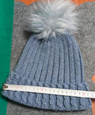 Gorro Sfera Azul Talla Única Mujer