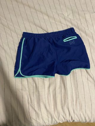 Bañador azul con cordón