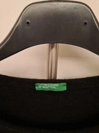 Vestito Benetton nero con tasche