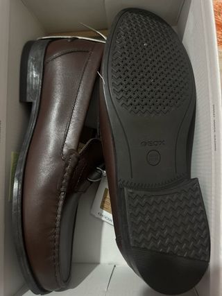 Zapatos Geox Marrones