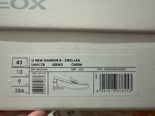 Zapatos Geox Marrones