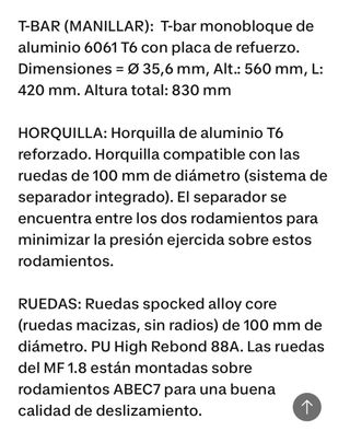 Patinete Freestyle Oxelo MF 1.8