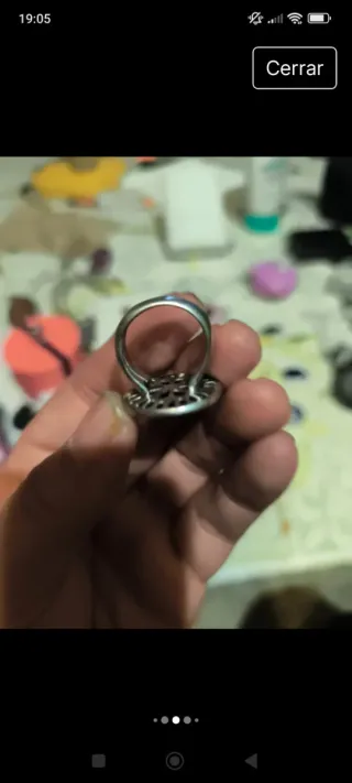 Anillo Viceroy Plata Negro