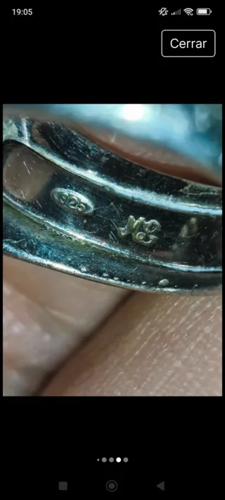 Anillo Viceroy Plata Negro