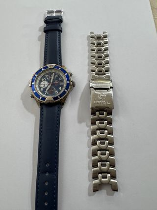 Orologio Breil M-Code Cronografo Vintage Blu