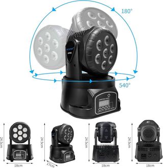 Betopper Lm70SR Cabeza Móvil para Fiestas