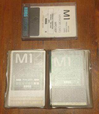 Carte Korg M1 MPC-00P e MSC-4S