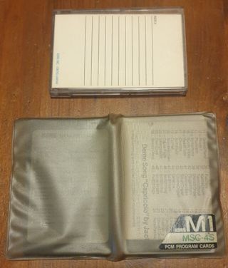 Carte Korg M1 MPC-00P e MSC-4S