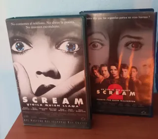 Película VHS Scream (Español)