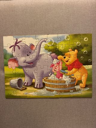 Dos puzzle Disney Winnie the Pooh 48 piezas cada.