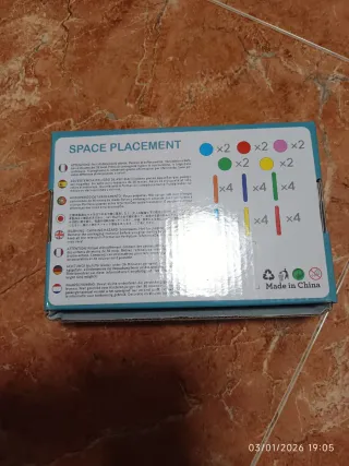 Juego de mesa Space Placement