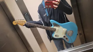 [Rent] Fender Jaguar II Aquatone Guitarra