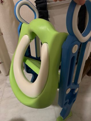 Asiento reductor WC niño con escalón