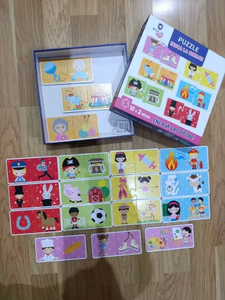 Lote Puzzles Infantiles Educa, Haba, Bismark