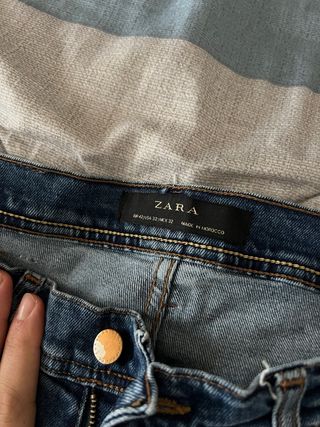 Jeans Zara Uomo Blu Scuro