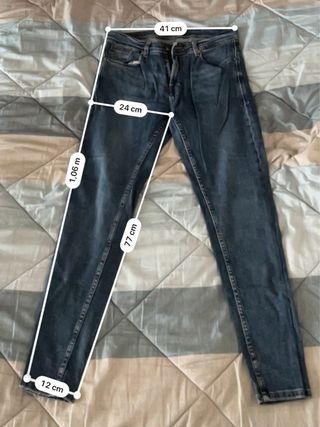 Jeans Zara Uomo Blu Scuro
