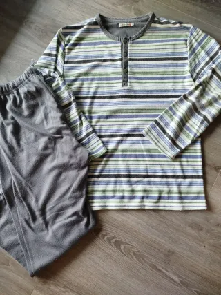 Pijama hombre rayas multicolor