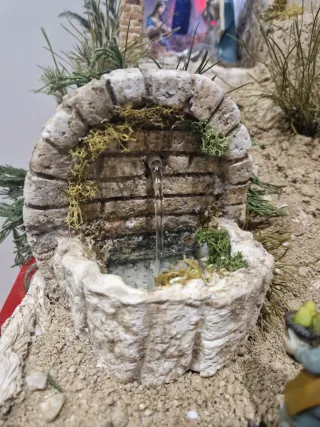 Casa de belen para figuras de 12- 14 cm