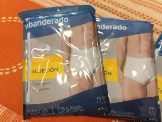 5Calzoncillos Abanderado Clásico Azul Talla L/52