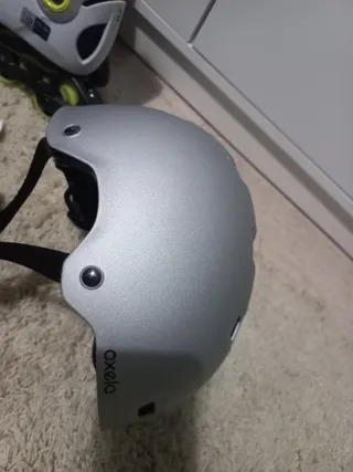 Patines en línea con protecciones y bolsa