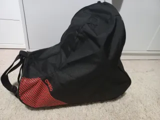 Patines en línea con protecciones y bolsa