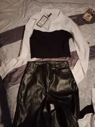 Conjunto pantalones y blusas