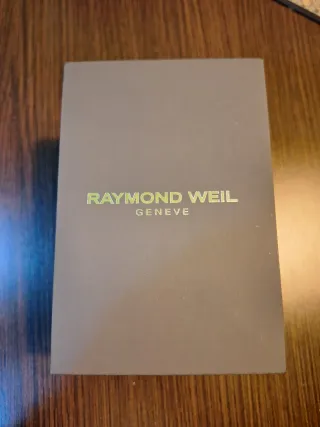 Reloj Raymond Weil Plata y Blanco