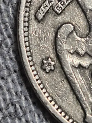 9 Monedas 25 Pesetas 1957 Varias Estrellas