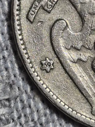 9 Monedas 25 Pesetas 1957 Varias Estrellas