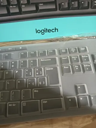 Teclado Ratón Logitech MK270 Negro Importante LEE