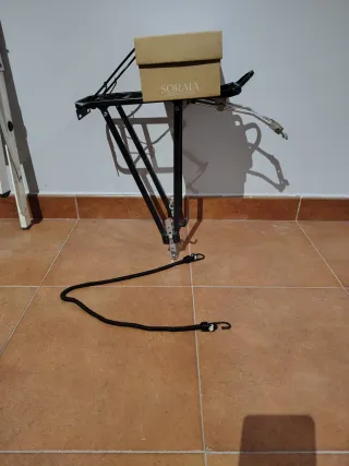 Portaequipajes Bicicleta Negro