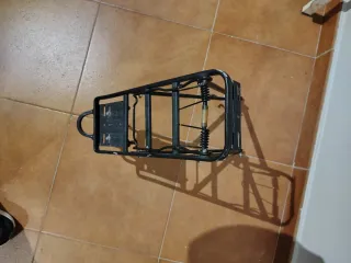 Portaequipajes Bicicleta Negro