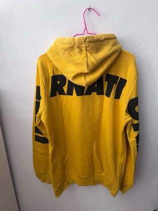 Sudadera Bershka amarilla talla S