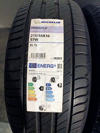 Neumáticos Michelin Primacy 4+ 215/55 R16 97W
