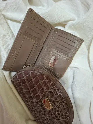 Neceser Guy Laroche Piel Cocodrilo