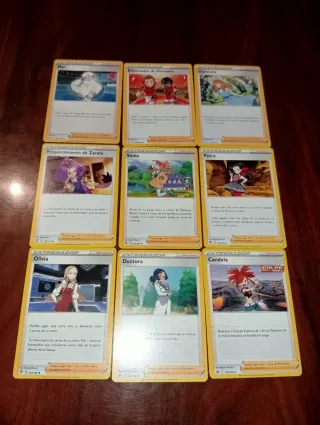 72 Cartas Pokémon Entrenador