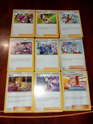 72 Cartas Pokémon Entrenador