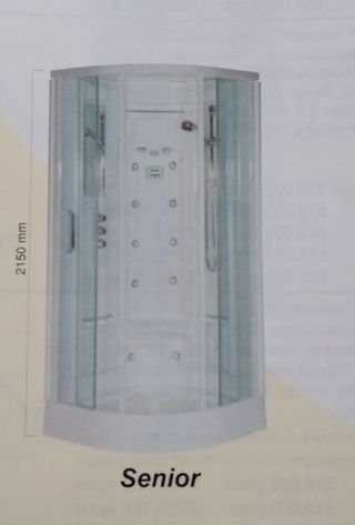 CH019 - CABINA HIDROSAUNA 90X90x215 CM