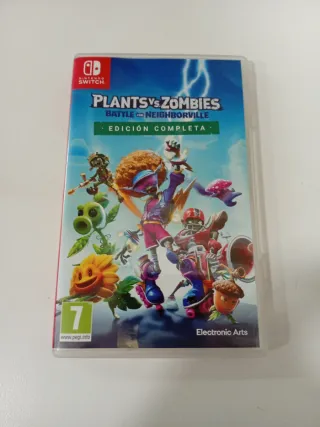 Nintendo Switch Plants vs Zombies