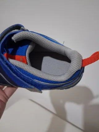 Scarpe trekking bambino blu/rosse Quechua