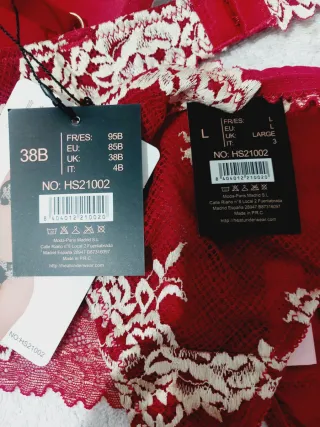 Conjunto De Lencería  95B