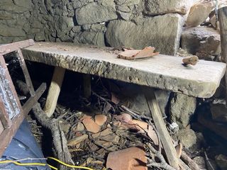 Antigüedad de madera rústica