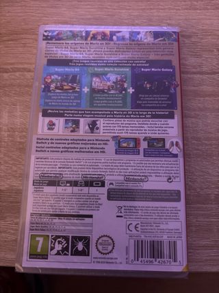 SIN ABRIR Super Mario 3D All-Stars Nintendo Switch