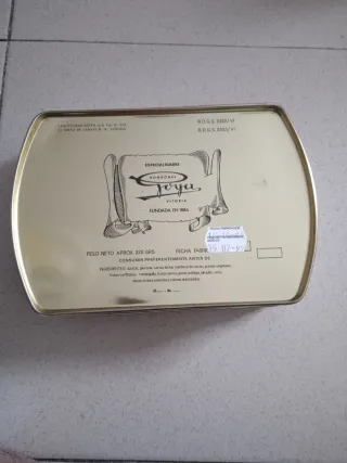 Lata antigua bombones Joya