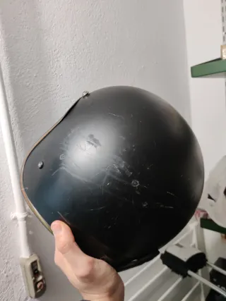 Casco Jet LS2 Cafe Racer Negro