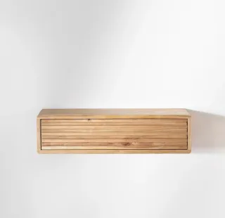 Mobile ingresso in legno galleggiante